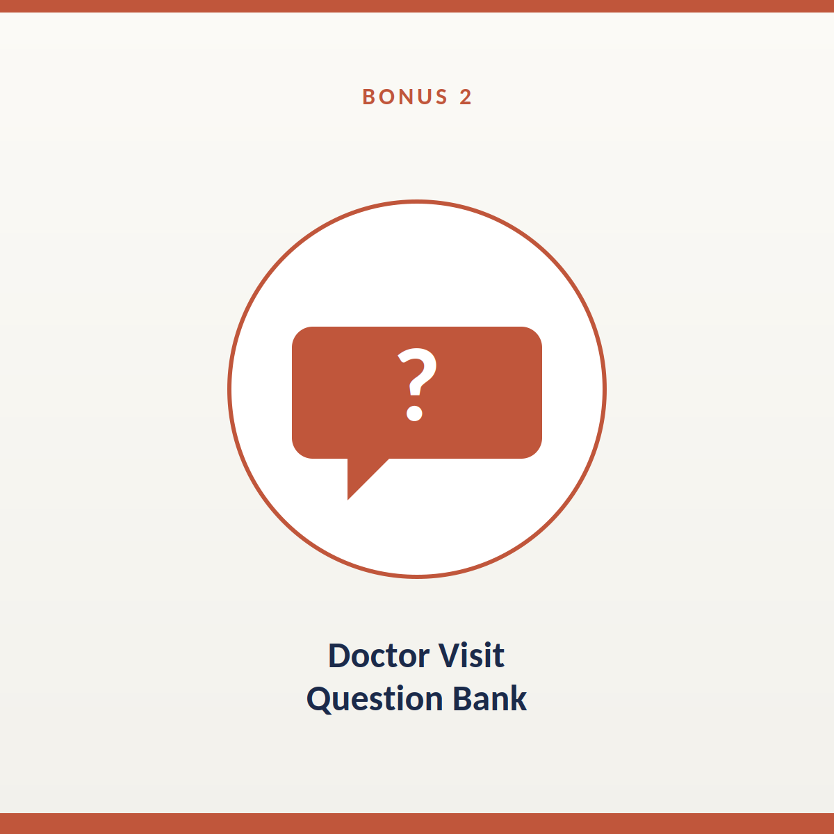 Doctor Visit Question Bank
